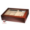 Doutníkový Humidor Gastro prosklený 80D