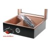 11180 3 doutnikovy humidor proskleny cerny