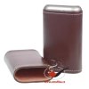 12416 2 kozene pouzdro na 3 doutniky xikar brown