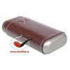 12416 1 kozene pouzdro na 3 doutniky xikar brown