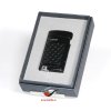 13595 2 doutnikovy zapalovac xikar 524bkh forte soft flame lighter black houndstooth