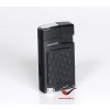 13595 3 doutnikovy zapalovac xikar 524bkh forte soft flame lighter black houndstooth