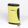 13616 3 doutnikovy zapalovac xikar 541yl xidris lighter canary yellow