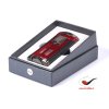13874 3 doutnikovy zapalovac xikar 573rd hp3 lighter daytona red