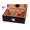 Humidor na doutníky červenohnědý velký