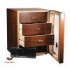 Doutníkový Humidor Cabinet hnědý 60D