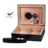 Doutníkový Humidor Set černý 25D