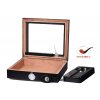 37136 3 doutnikovy humidor set 15d cerny