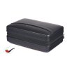 49395 1 travel humidor na 6 doutniku a prislusenstvi se zapalovacem kozeny cerny