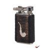 Dýmkový zapalovač Mastro de Paja Dark Brown Sandblast