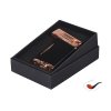 53626 4 doutnikovy zapalovac palio scorpius single jet black rose gold cl 1000bkrs