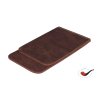 Kožený stojánek na 1 dýmku Passatore antique brown 553231