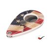 Ořezávač na doutníky XIKAR Xi2 white American flag 201USA