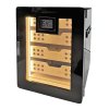 Humidor na doutníky Angelo Cabinet LED Carbon