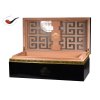 Doutníkový Humidor Adrian Magnus Excelsium 100 Black/Black