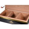 Doutníkový Humidor Adrian Magnus Regal 100 Black/Black