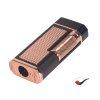 Doutníkový zapalovač XIKAR Ardore lighter double soft black/rose 615BKRS