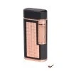 Doutníkový zapalovač XIKAR Ardore lighter double soft black/rose 615BKRS