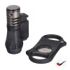 Doutníkový Palió Set Vesuvio lighter + cutter GS-111BK