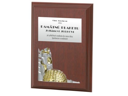 plaketa s 3D motívom 12205 golf (Varianta plaketa s 3D motívom 12205 golf, 105x150mm)