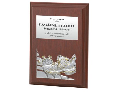 plaketa s 3D motívom 12216 beh, atletika (Varianta plaketa s 3D motívom 12216 beh, atletika, 105x150mm)