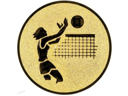 271 emblem 25mm 51 volejbal zeny