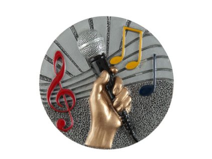 emblém BL023 spev, hudba (Varianta d 70mm)