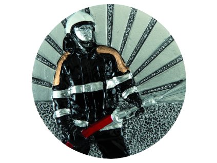 emblém BL046 hasič (Varianta emblém BL046 hasič - d 70mm)