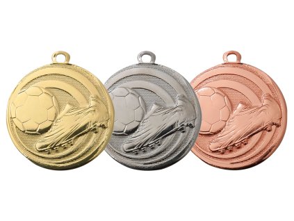 medaila ME089 - futbal (Varianta medaila ME089 Bronz - futbal, 32mm)