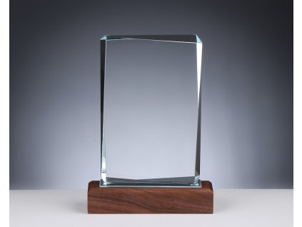 4563 plaketa drevo sklo 68198 krabicka