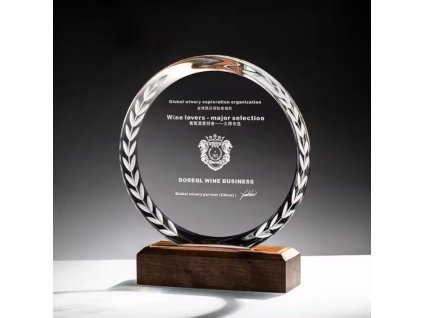 5073 4 plaketa drevo sklo 7007 a krabicka