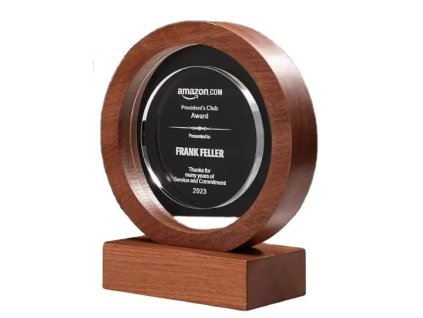 7464 plaketa drevo sklo 9501 krabicka