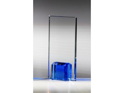 5457 plaketa sklo 68129 blue krabicka