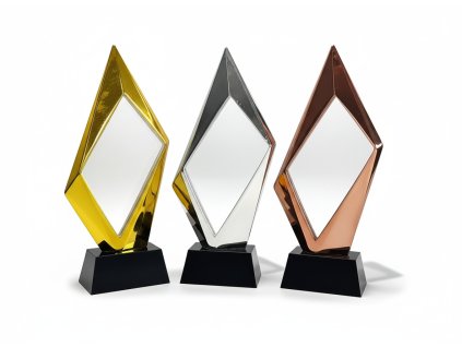 plaketa sklo 24046 + krabička (Varianta 24046 Zlato)