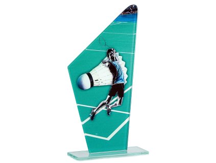 4308 plaketa sklo 66103 badminton