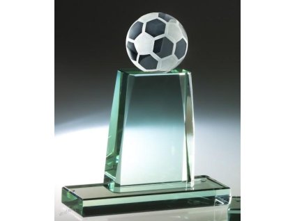 sklo 67121 futbal + krabička, (Varianta sklo 67121 futbal + krabička,, 20cm)