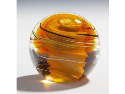 sklo zlatá guľa 67358 (Varianta sklo zlatá guľa 67358, 70mm)