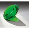 sklo, diamant  65140, ťažitko - green (Varianta sklo, diamant  65140, ťažitko - green, d 8cm)