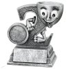 trofej figúrka FG733 "1,2,3" (Varianta trofej figúrka FG731 "1", h 9,5cm)