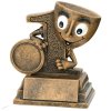 trofej figúrka FG733 "1,2,3" (Varianta trofej figúrka FG731 "1", h 9,5cm)