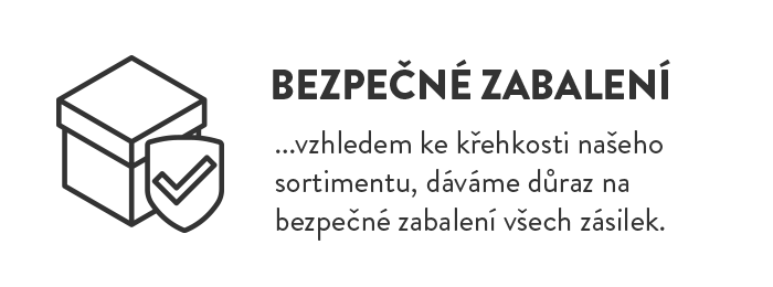 Dôkladné zabalenie