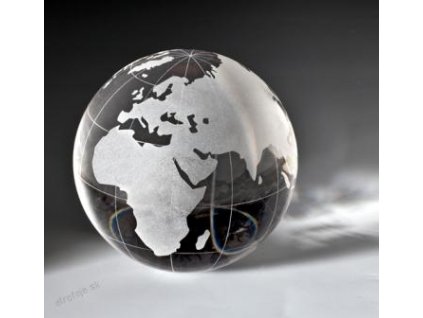 sklo zemeguľa 65050 + krabička (Varianta sklo zemeguľa 65050 + krabička, 80mm)