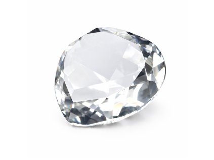 srdce 68147 plaketa sklo diamant