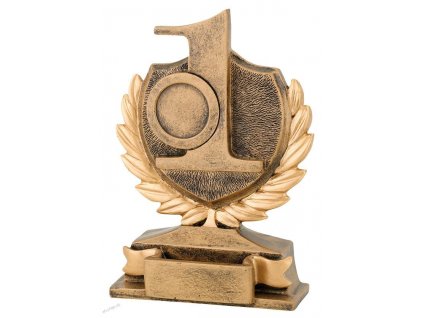trofej figúrka FG153 "3" (Varianta trofej figúrka FG151 "1", h 14cm)