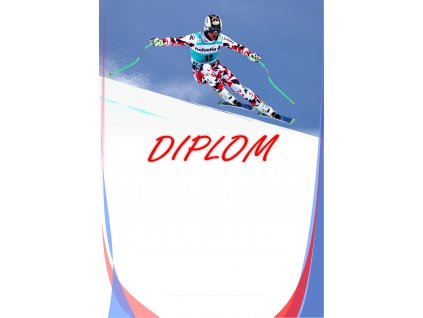 diplom 16 lyžování