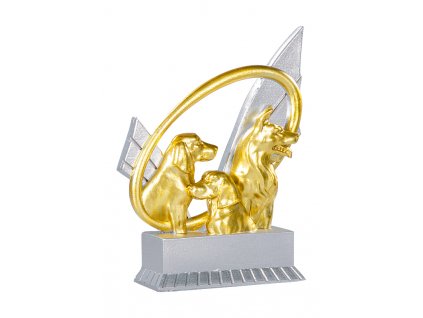 trofej figurka 31405 - kynologie, psy