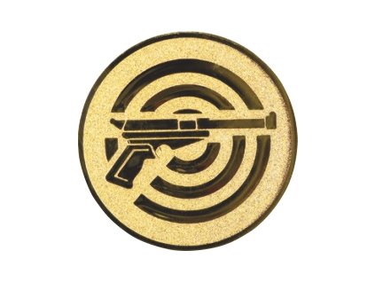 emblém 25mm  55 střelba krátka zbraň
