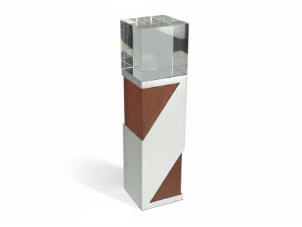 plaketa sklo 31201 Silver + krabička
