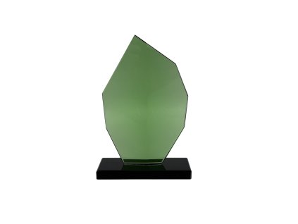 plaketa sklo 7801/ green + krabička