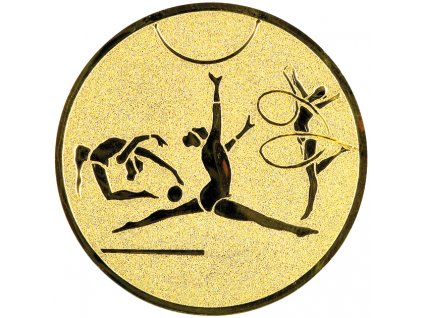 151 emblem 25mm 10 gymnastika